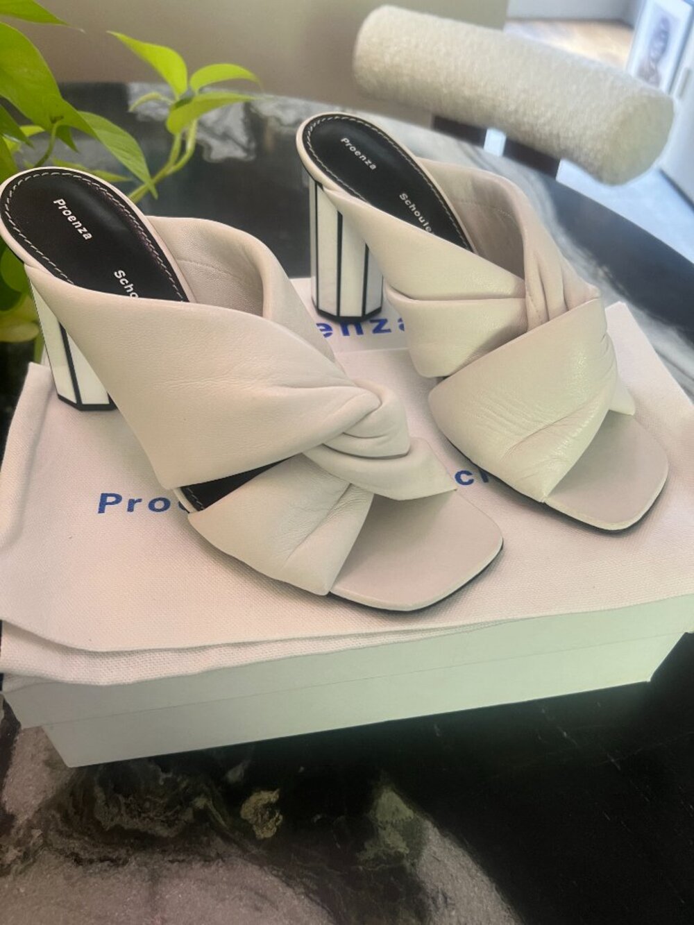 Proenza Schouler Mirror Heel Sandals